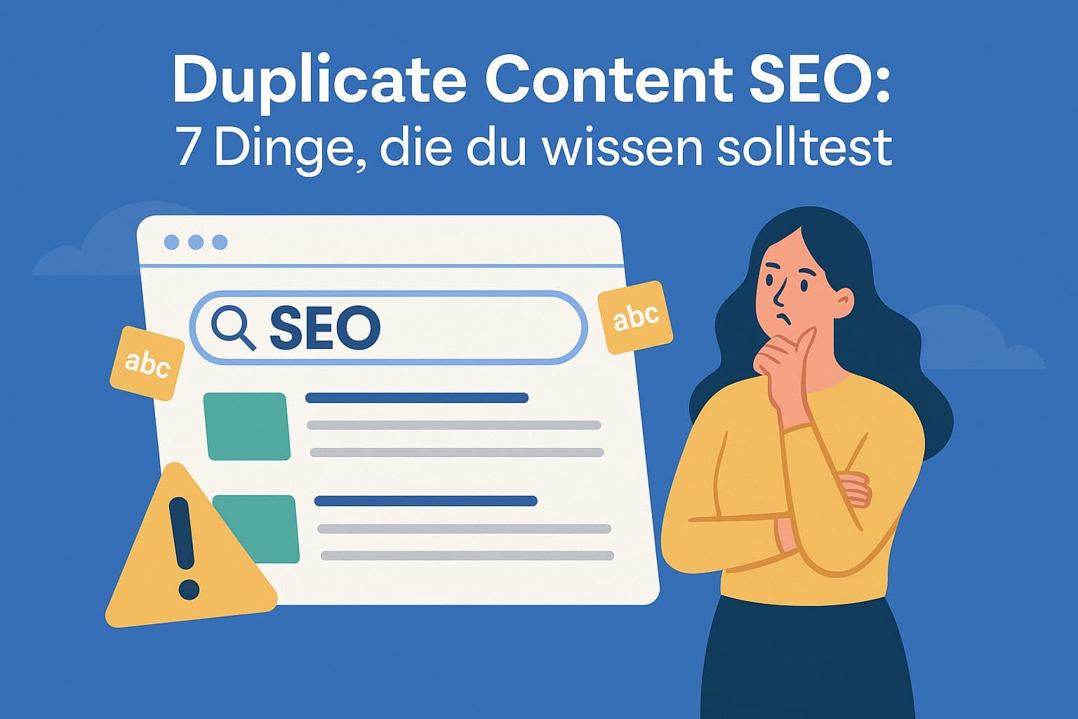SEO-Duplikate clever vermeiden