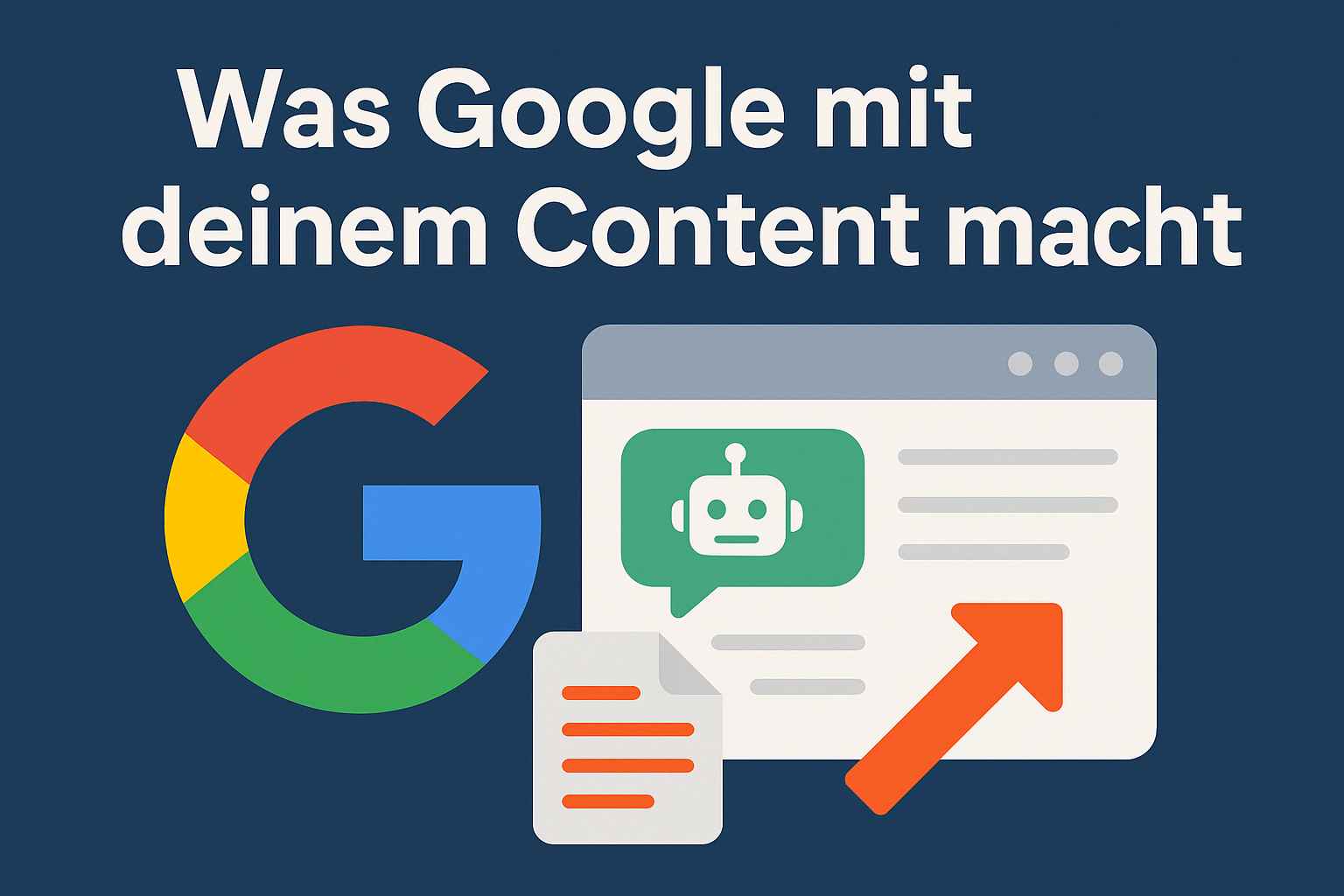 Was Google mit deinem Content macht
