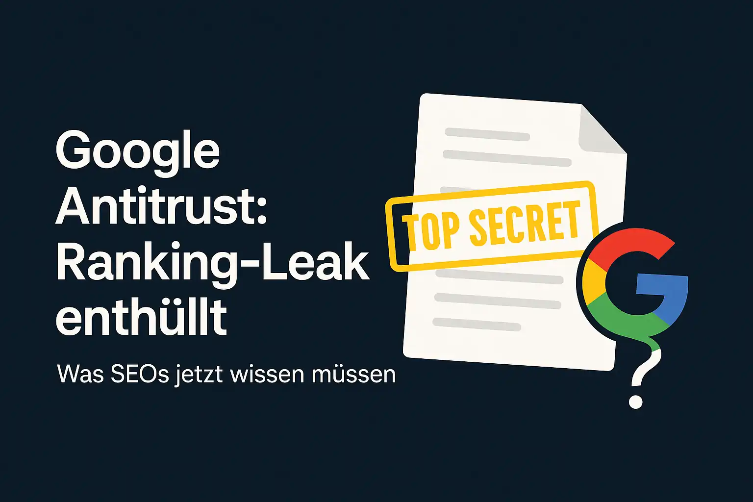 Was Google uns nicht sagen wollte: Ranking-Leaks im Kartellprozess