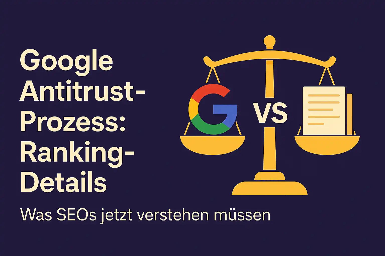 Google Antitrust Prozess: Ranking-Details, die SEO verändern werden
