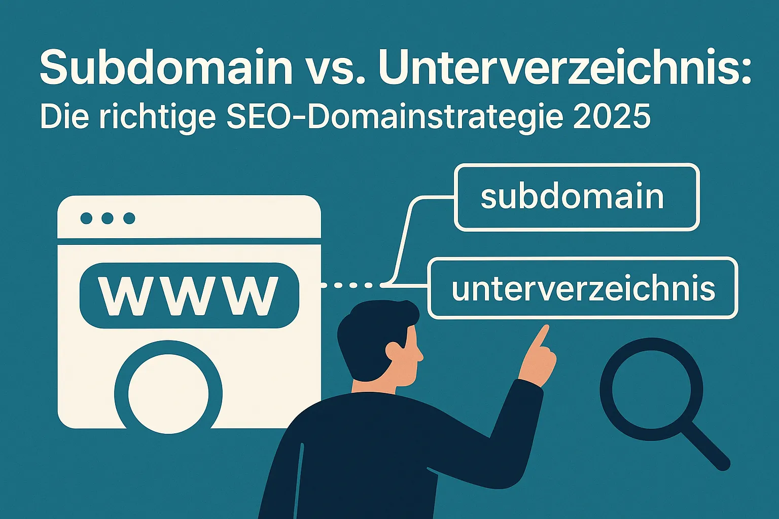 Subdomain vs. Unterverzeichnis: Die richtige SEO-Domainstrategie 2025