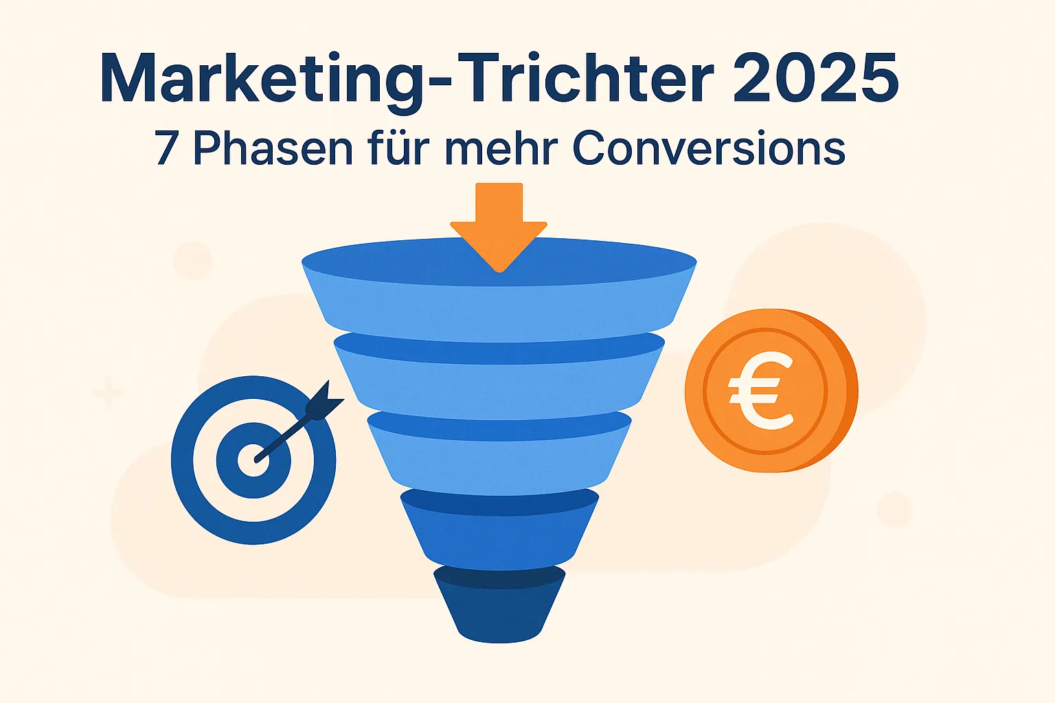 Marketing-Trichter 2025: 7 Phasen für mehr Conversions