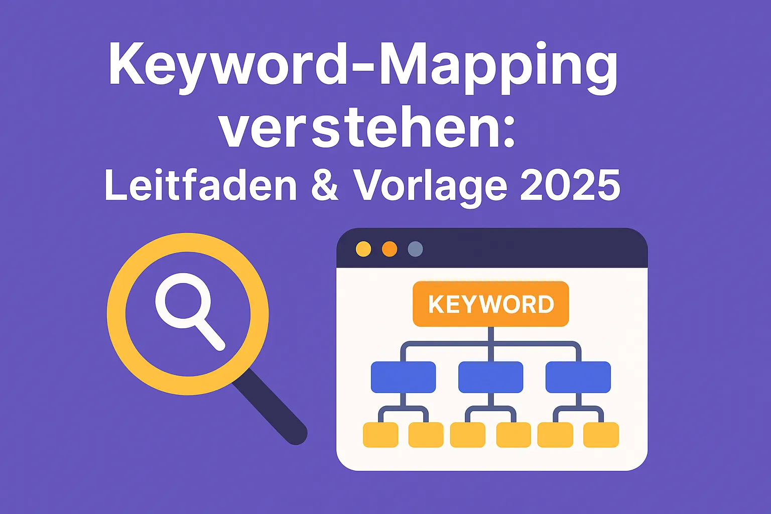 Keyword-Mapping verstehen: Leitfaden & Vorlage 2025