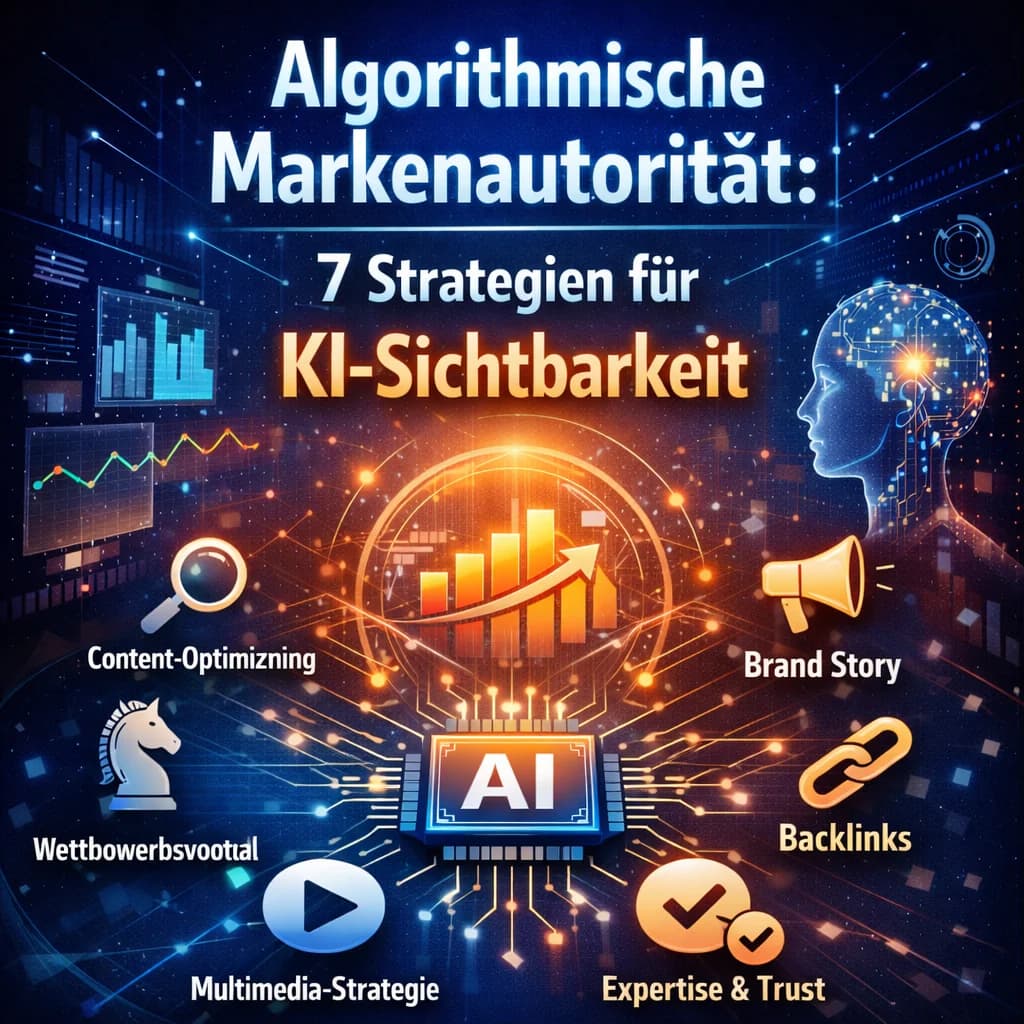 Algorithmische Markenautorität: 7 Strategien für KI-Sichtbarkeit