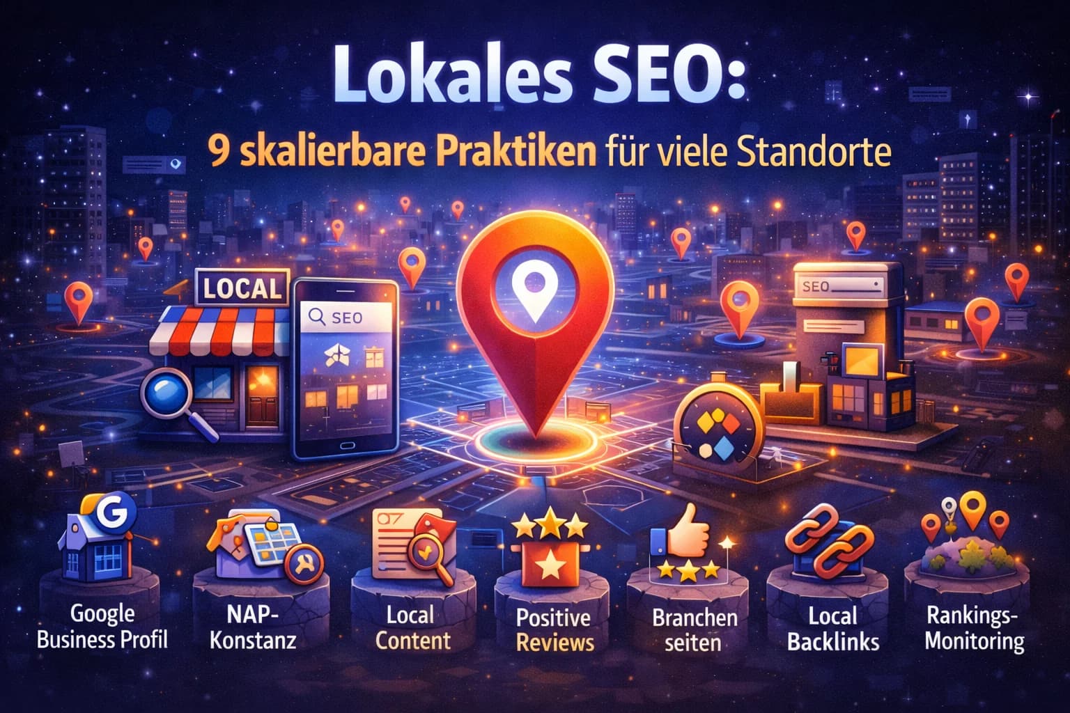 Lokales SEO: 9 skalierbare Praktiken für viele Standorte