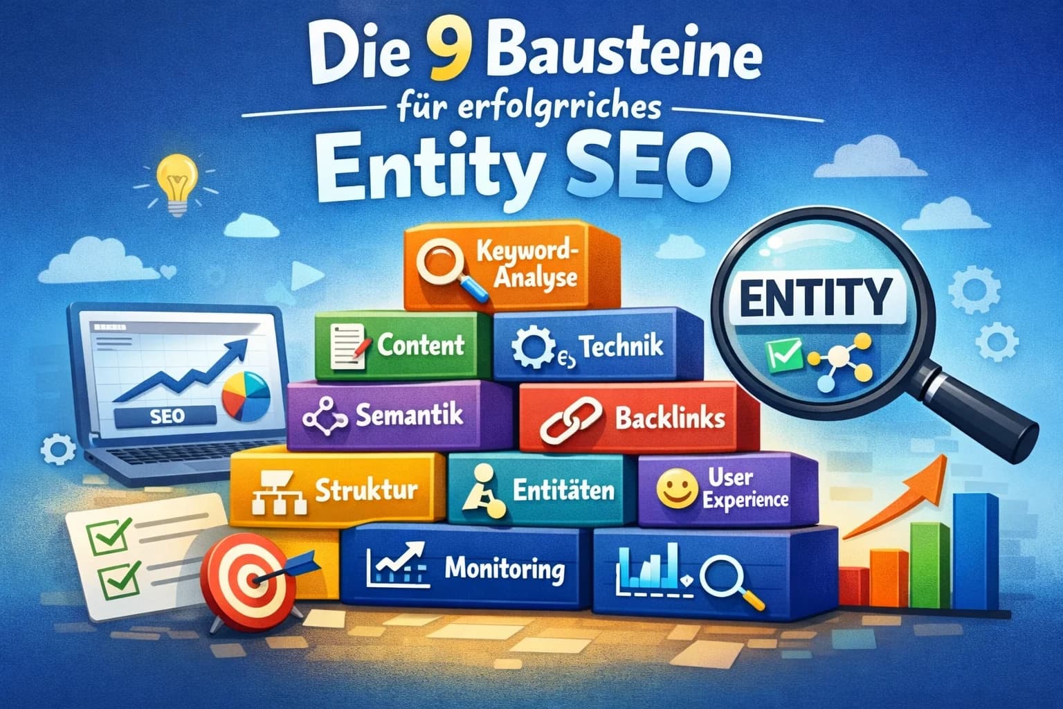 Entity SEO: 9 Schritte für KI-Sichtbarkeit im Enterprise