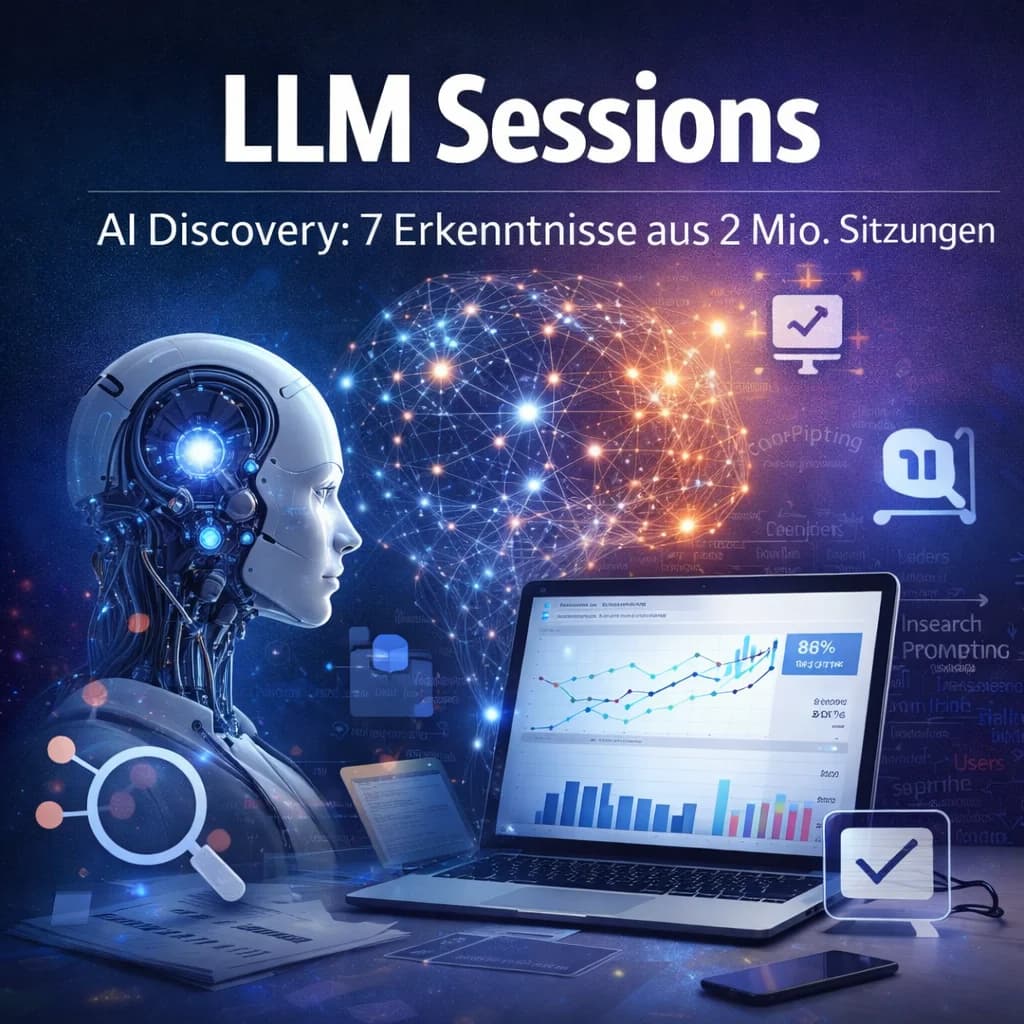LLM Sessions AI Discovery: 7 Erkenntnisse aus 2 Mio. Sitzungen