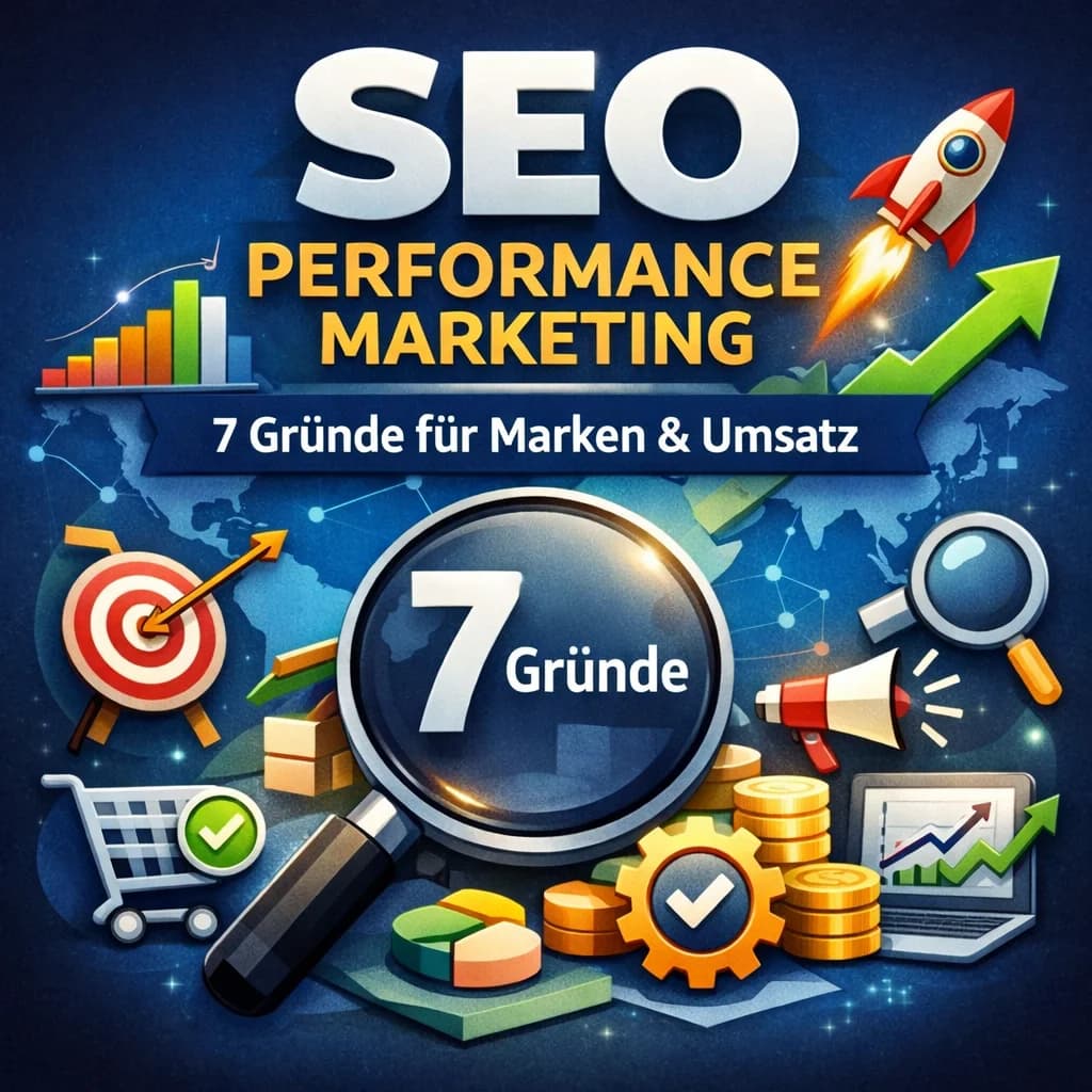 SEO Performance Marketing: 7 Gründe für Marken & Umsatz