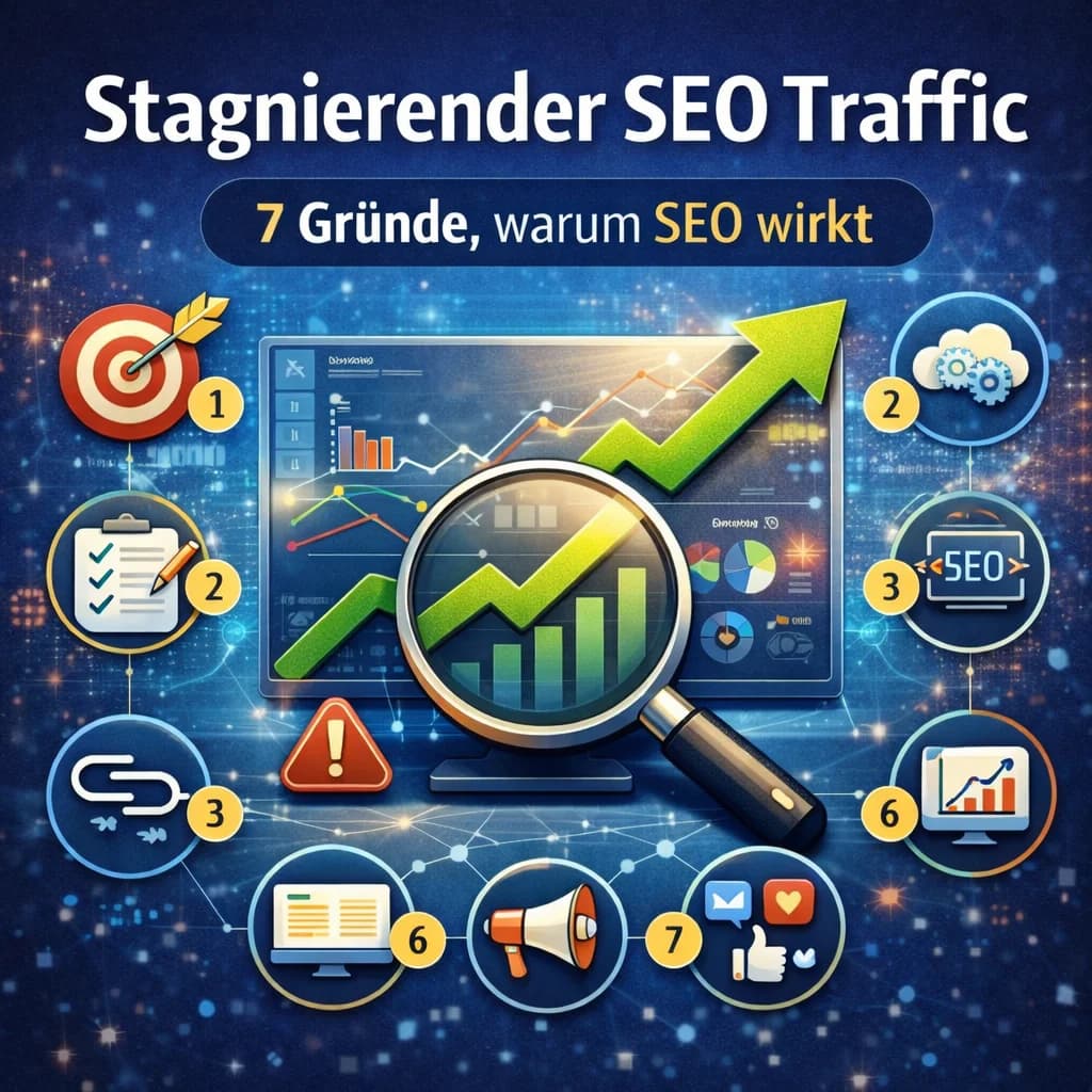 Stagnierender SEO Traffic: 7 Gründe, warum SEO wirkt