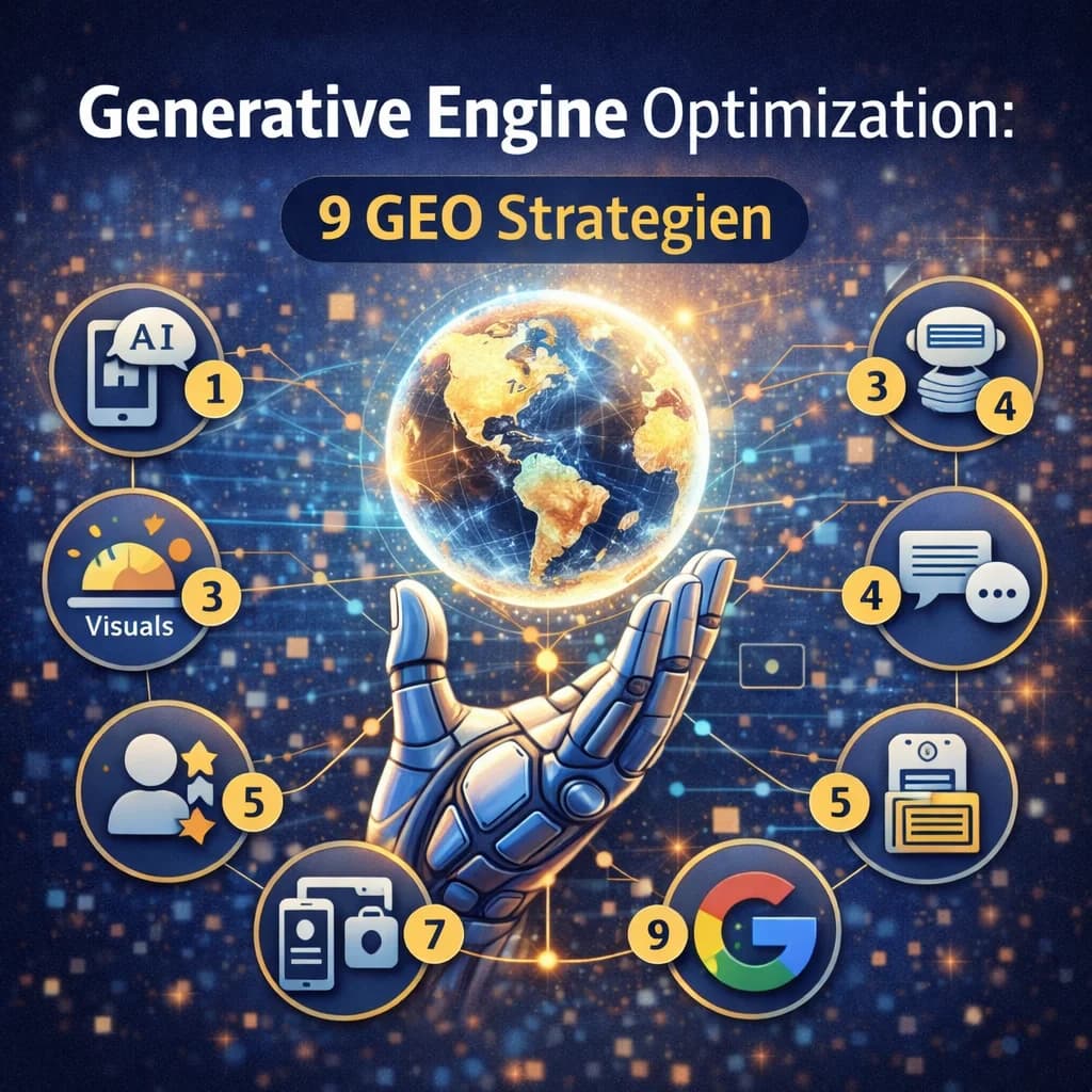 Generative Engine Optimization: 9 GEO Strategien