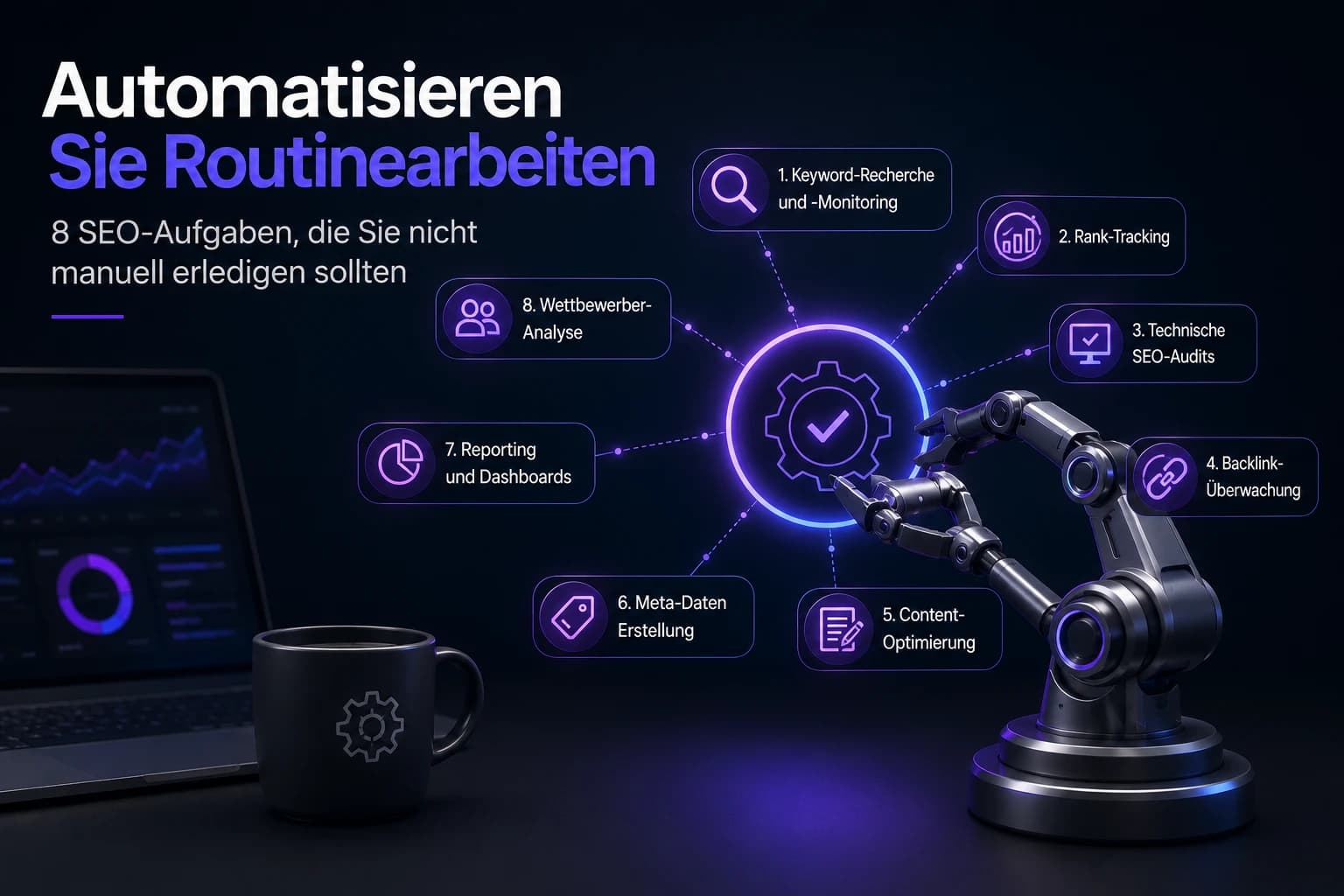 Automatisieren Sie Routinearbeiten: 8 SEO-Aufgaben, die Sie nicht manuell erledigen sollten